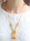 Colar Pingente com Brinco - Amarelo Ouro